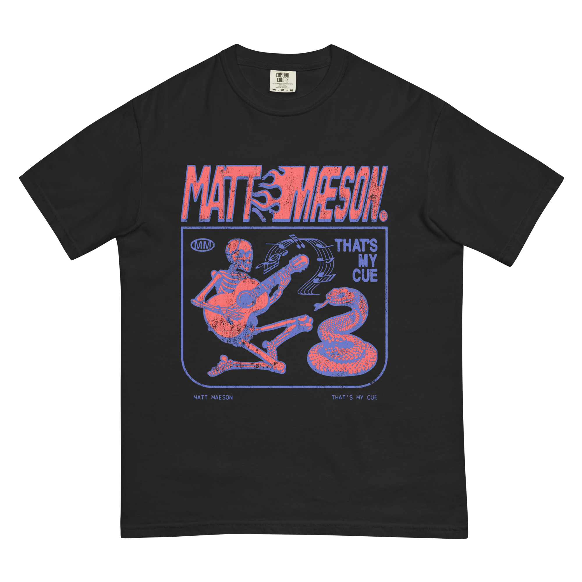 Thats My Cue Skeleton Tee Matt Maeson