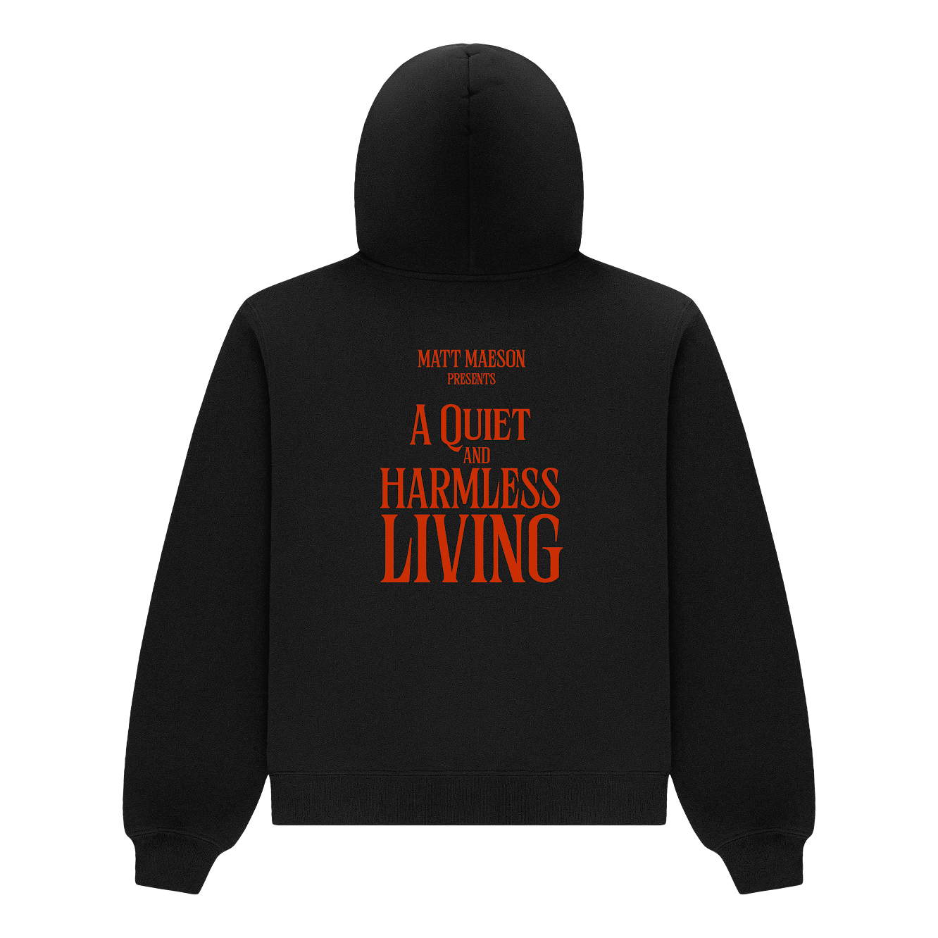 A Quiet and Harmless Living Hoodie