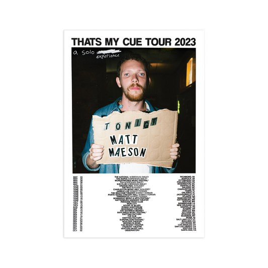 "That's My Cue" Tour Poster (18X24)