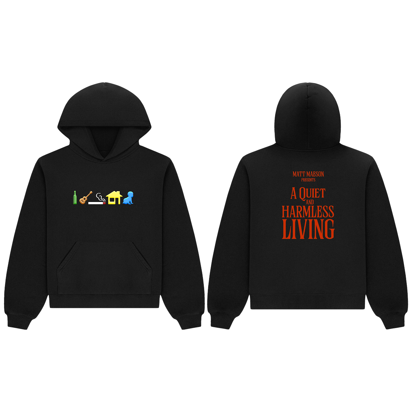 A Quiet and Harmless Living Hoodie